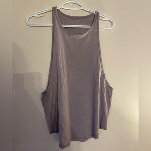 Women's Gray Lululemon Sleeveless Tank Top 14